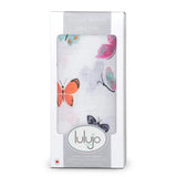 Cotton Muslin Swaddle - Butterfly | Lulujo | Lulujo | Jenni Kidz
