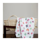 Cotton Muslin Swaddle - Butterfly | Lulujo | Lulujo | Jenni Kidz