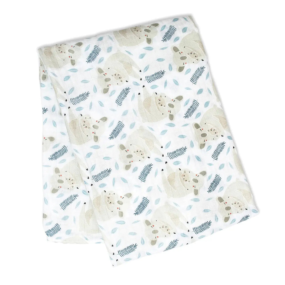 Swaddle Blanket Muslin Cotton Modern Koala | Lulujo | Lulujo | Jenni Kidz